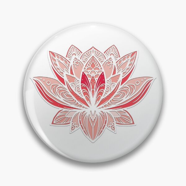 Item preview, Lotus Mandala (Red) designed and sold by squishyrainbow.