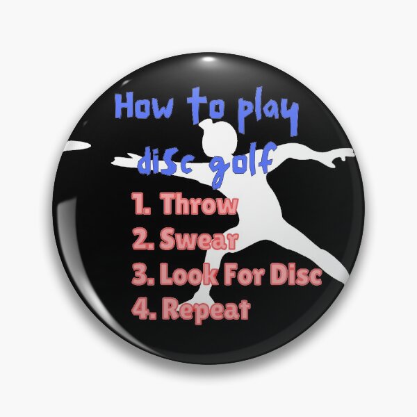 Item preview, How to play disc golf designed and sold by StephenMollie.