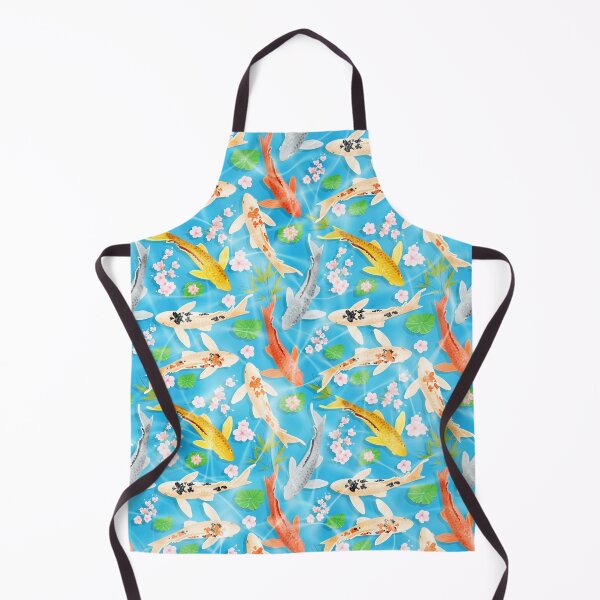 Item preview, koi fish yin yang with bamboo water background lotus flower designed and sold by My-Best-Life.