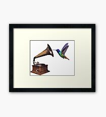 Music is my nectar Framed Print