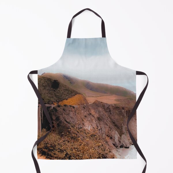 Item preview, Bridge and mountain with ocean view at Bixby Creek Bridge, Big Sur, Highway 1, California, USA designed and sold by Mrvell.