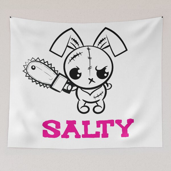 Item preview, Salty Grumpy Voodoo Bunny  designed and sold by ProjectX23.