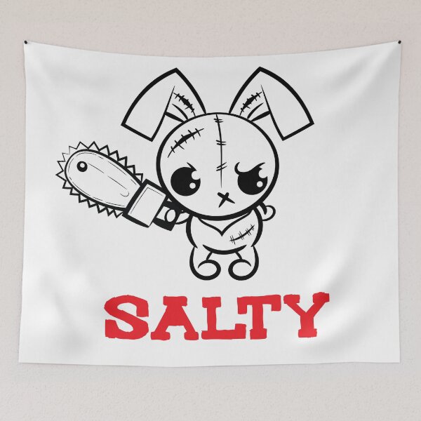Item preview, Salty Grumpy Voodoo Bunny  designed and sold by ProjectX23.