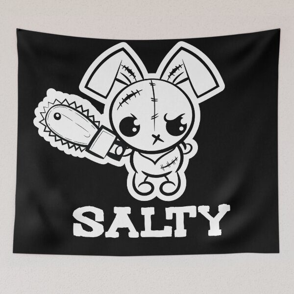 Item preview, Salty Grumpy Voodoo Bunny  designed and sold by ProjectX23.