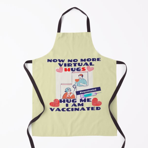 Item preview, Vaccinated You Can Hug Me No - no more virtual hugs, hug me I am vaccinated. designed and sold by mewsis.