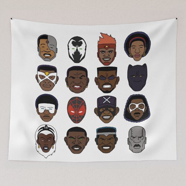 Item preview, Black Super Heroes designed and sold by kevin-weaver.