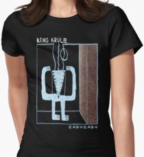 King Krule Easy Easy Women's Fitted T-Shirt