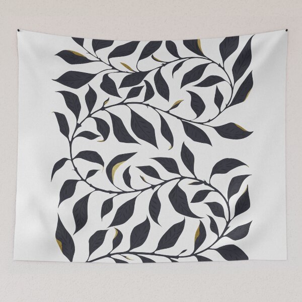 Item preview, Foliage, nature, illustration, mixed media designed and sold by KookiePixel.