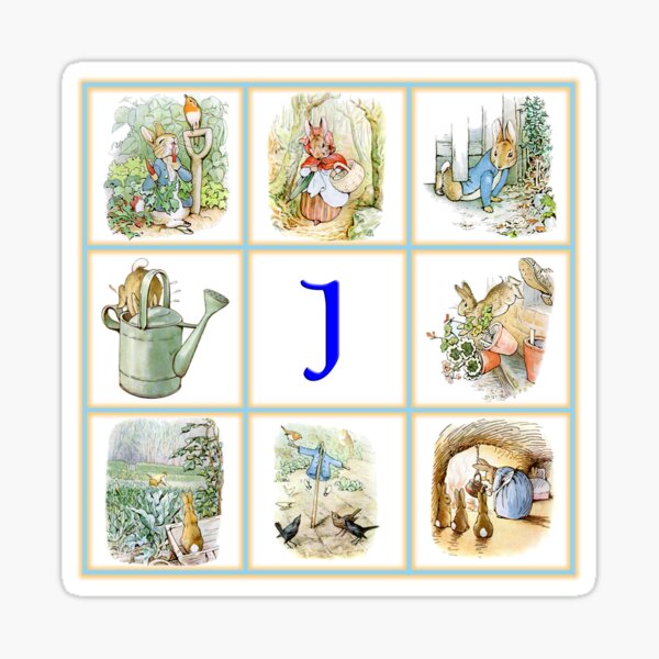 Item preview, PETER RABBIT for the child whose name begins with J designed and sold by johndhalsted.