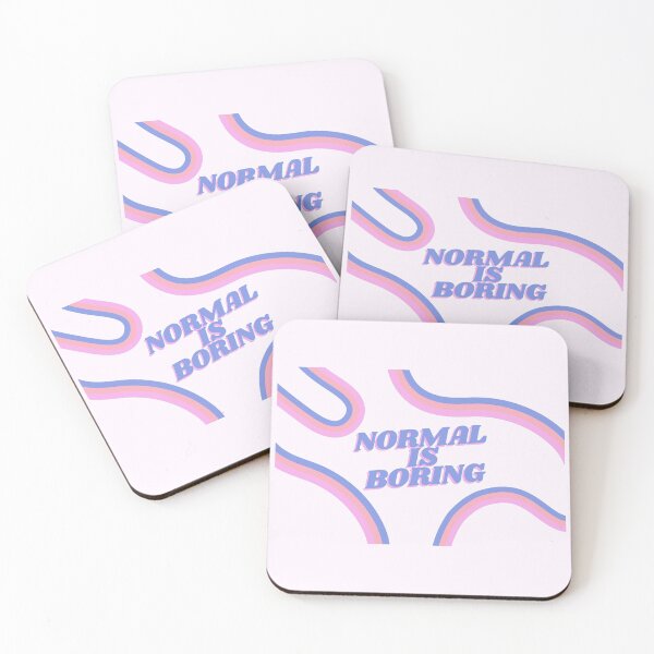Item preview, normal is boring designed and sold by Sticker-Shoppee.