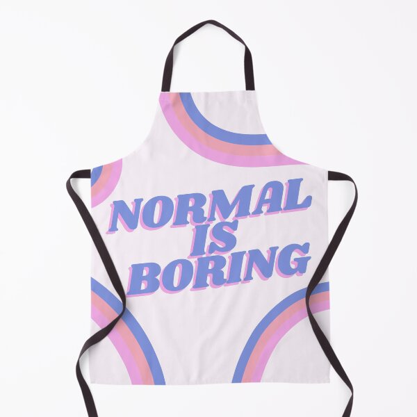Item preview, normal is boring designed and sold by Sticker-Shoppee.