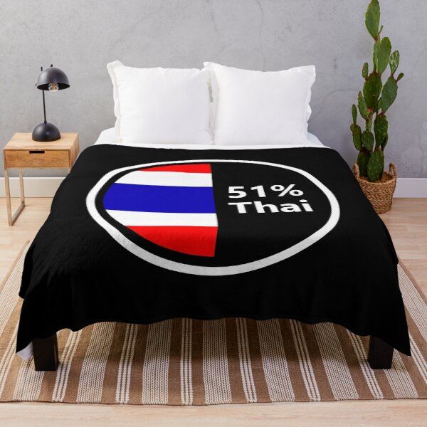 Item preview, 51% Thai Half Thai Thailand Pride designed and sold by Krukowski.