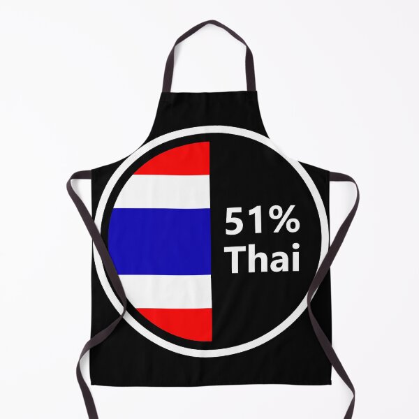 Item preview, 51% Thai Half Thai Thailand Pride designed and sold by Krukowski.