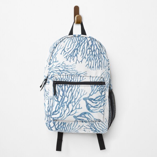 Item preview, Blue Sea Fan Coral Pattern - Coastal Theme designed and sold by Primroaddesigns.