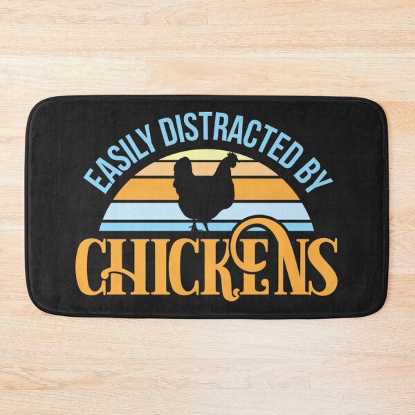 Item preview, Easily distracted by chickens  designed and sold by chetme.