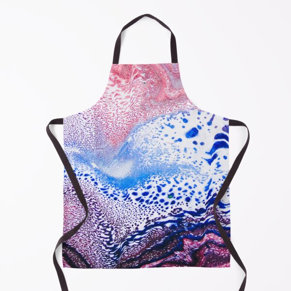 Item preview, Dotted Red Swish, Blue Swish designed and sold by ArtRoomOregon.