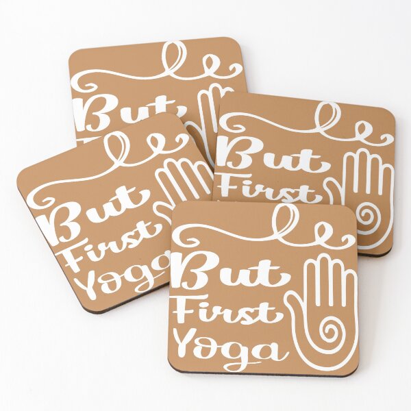 Item preview, But first yoga , funny yoga quote , birthday gift  ,gift for dad gift for mom  yoga lovers designed and sold by yassiny.