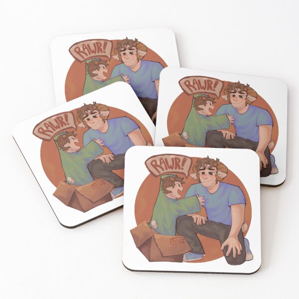 Item preview, Jschlatt dad and Tubbo :) designed and sold by Twiggypng.