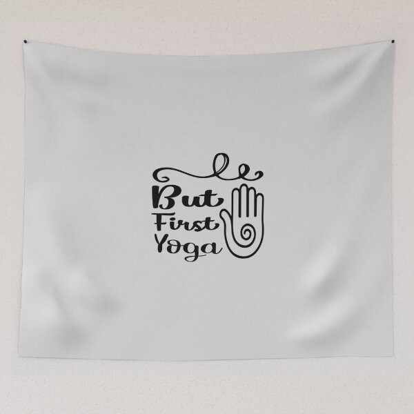 Item preview,  But first yoga , funny yoga quote , birthday gift  ,gift for dad gift for mom  yoga lovers designed and sold by yassiny.