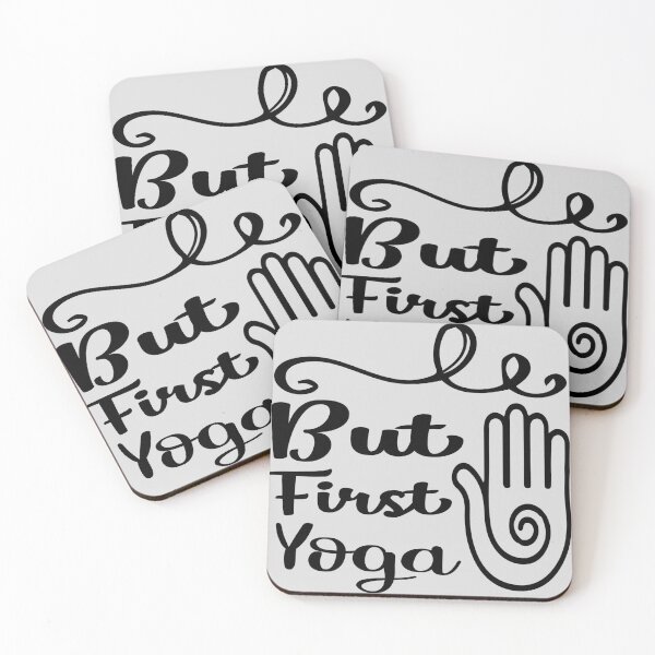 Item preview,  But first yoga , funny yoga quote , birthday gift  ,gift for dad gift for mom  yoga lovers designed and sold by yassiny.