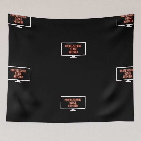 Item preview, Professional binge watcher tv fan designed and sold by PF-creations.