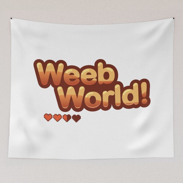 Artikelvorschau, Weeb World! entworfen und verkauft von DjinaDesign.