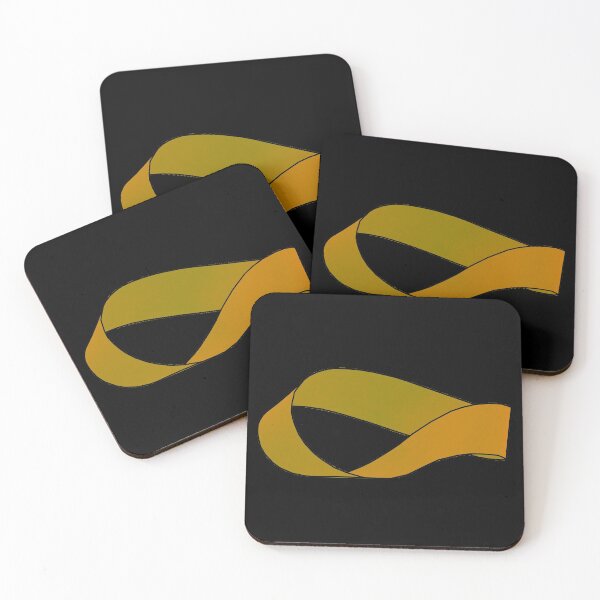 Item preview, Mobius strip pattern - Gold designed and sold by rahilvalani.