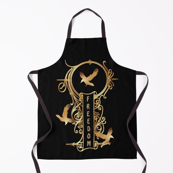 Item preview, Golden key freedom decoration ornament designed and sold by Astralia.