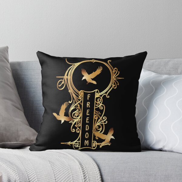 Item preview, Golden key freedom decoration ornament designed and sold by Astralia.