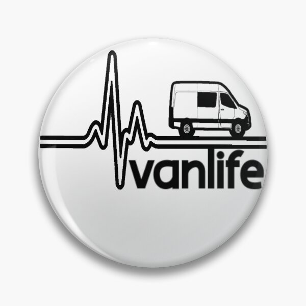 Item preview, vanlife campervan logo designed and sold by maker121.