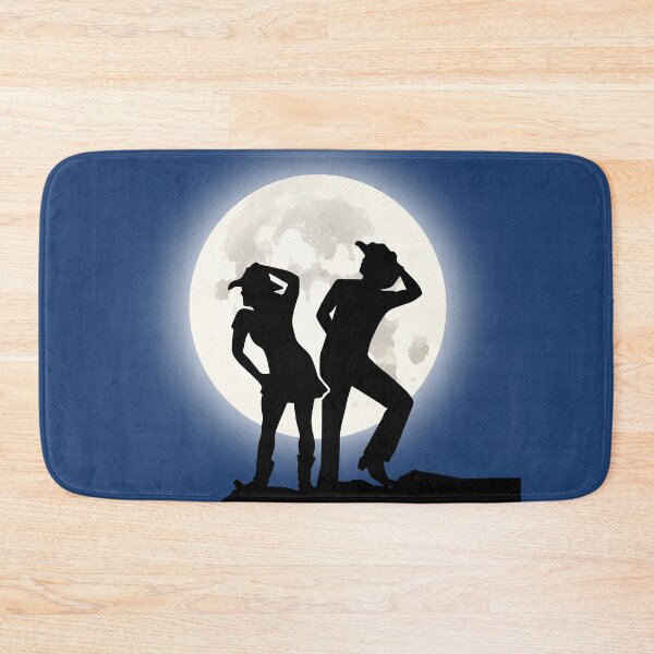 Item preview, LINE DANCE MOON WALLPAPER designed and sold by LQTDesigns.
