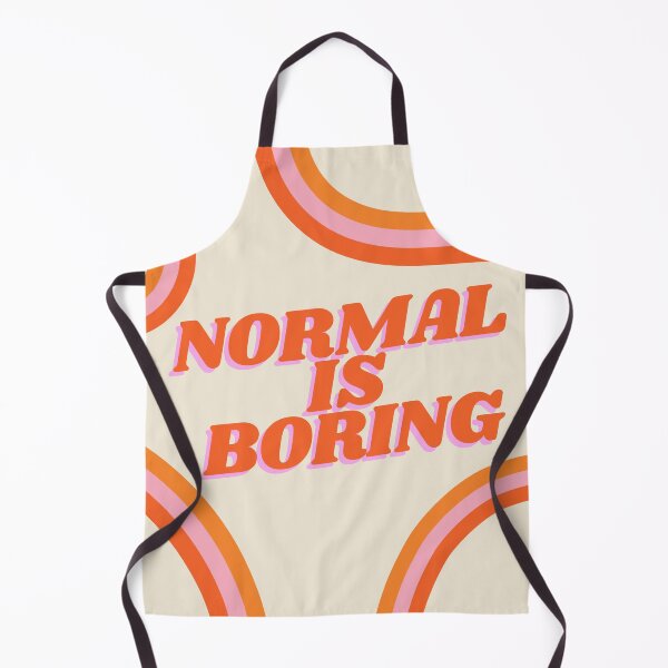 Item preview, normal is boring designed and sold by Sticker-Shoppee.