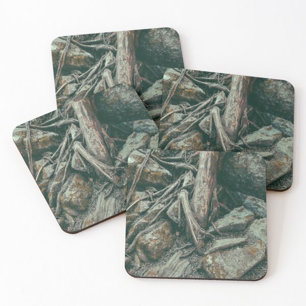 Item preview, Tree Roots Growing into Rock - Nature Photography designed and sold by Dan Shachar.