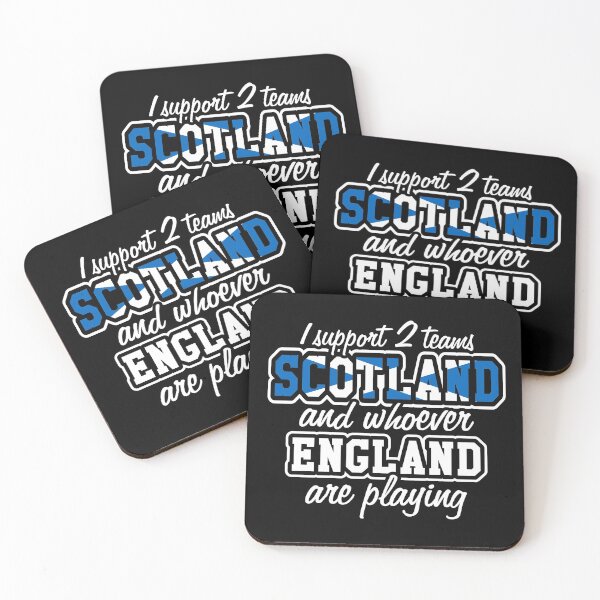 Item preview, Rugby Gift I Support 2 Teams Scotland and Whoever England Are Playing designed and sold by RichieH.