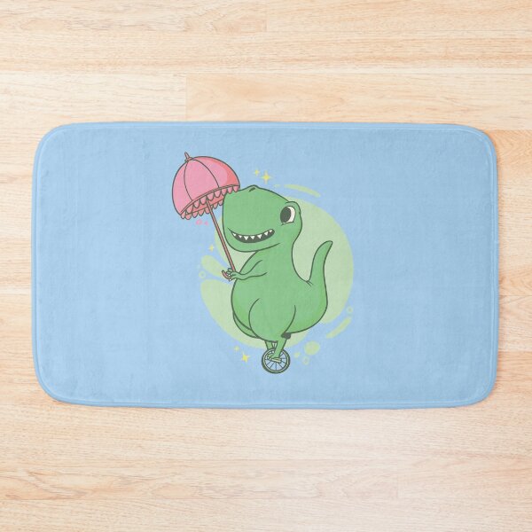 Item preview, Cute dinosaur on unicycle designed and sold by DerSenat.