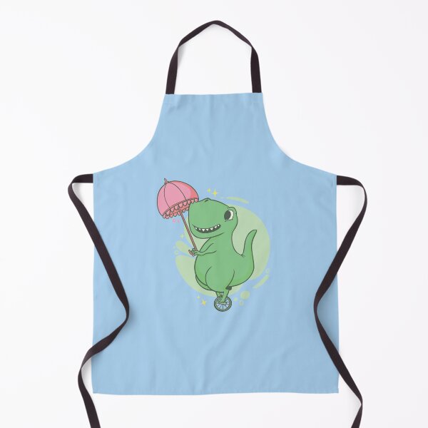 Item preview, Cute dinosaur on unicycle designed and sold by DerSenat.