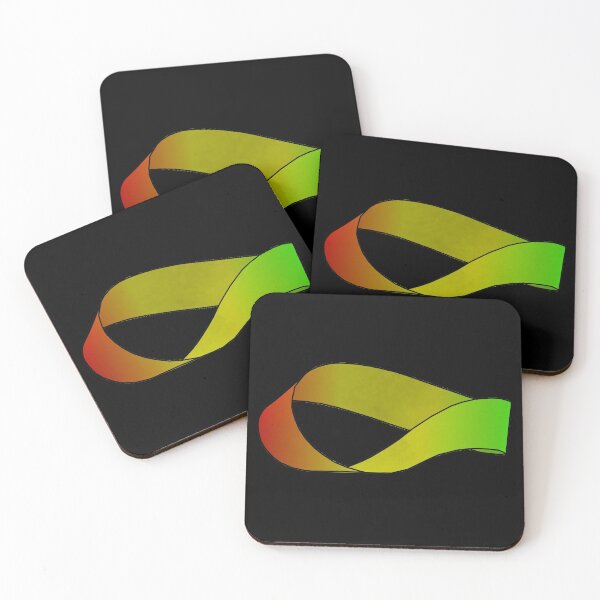 Item preview, Mobius strip pattern - Red, Yellow and Green designed and sold by rahilvalani.