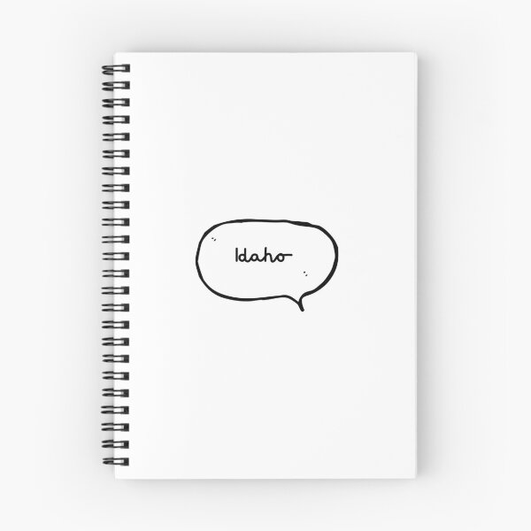 Item preview, Idaho- Hand-write Hand-drawn Speech Bubble designed and sold by CityCollection.