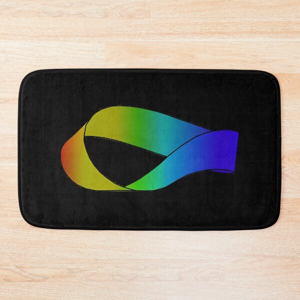 Item preview, Mobius strip pattern - Rainbow designed and sold by rahilvalani.
