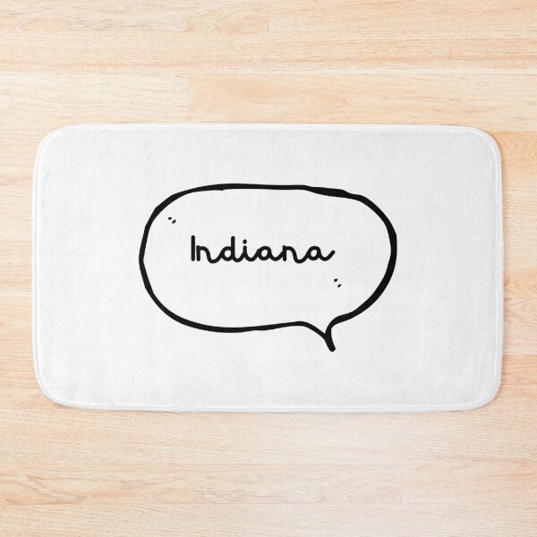 Item preview, Indiana- Hand-write Hand-drawn Speech Bubble designed and sold by CityCollection.