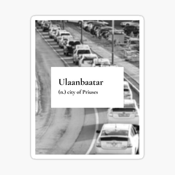Item preview, Ulaanbaatar designed and sold by RedAppleStore.