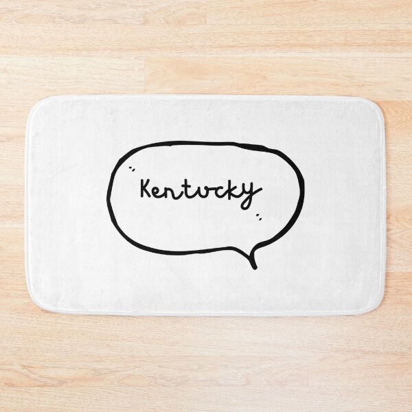 Item preview, Kentucky - Hand-write Hand-drawn Speech Bubble designed and sold by CityCollection.