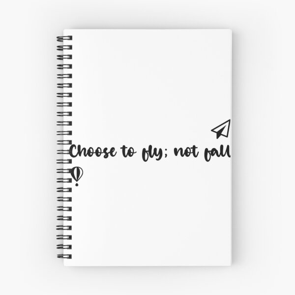 Item preview, Choose to Fly; not Fall designed and sold by Soul-on-groove.