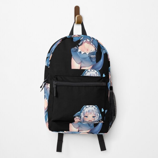 Gawr Gura Shark Mouth Backpack for Sale by Merch-On in 2023