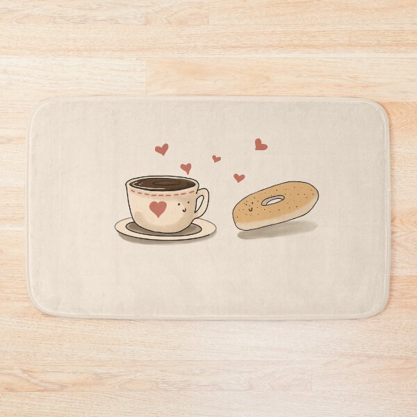 Item preview, Coffee meets Bagel designed and sold by Monskyart.