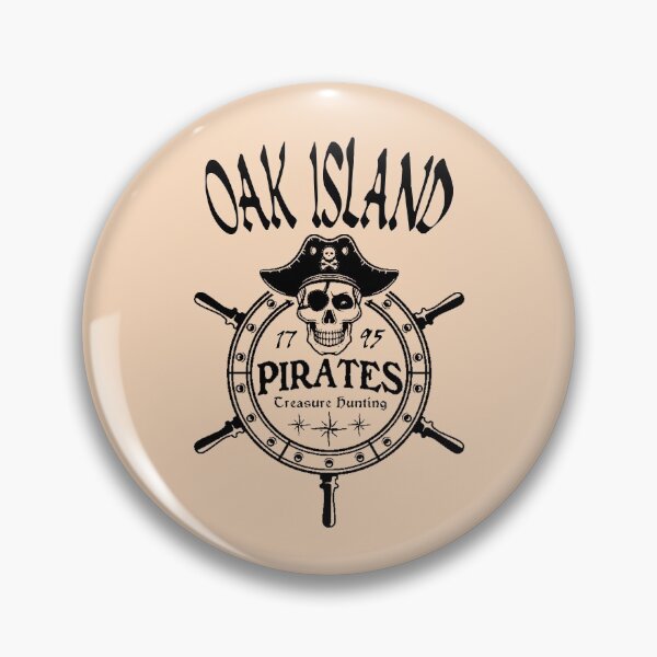 Artikelvorschau, Lustige Oak Island Piraten Schatzsucher Schädel Nova Scotia entworfen und verkauft von TopTeeShop.