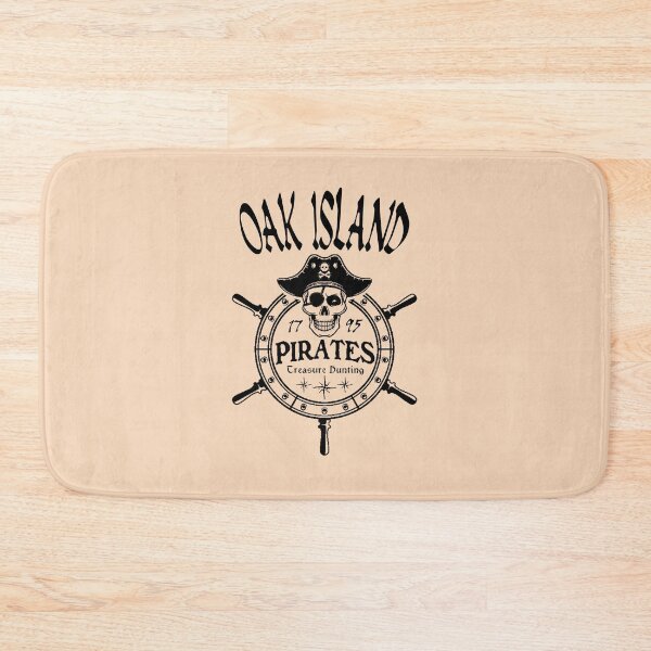 Item preview, Funny Oak Island Pirates Treasure Hunter Skull Nova Scotia designed and sold by TopTeeShop.