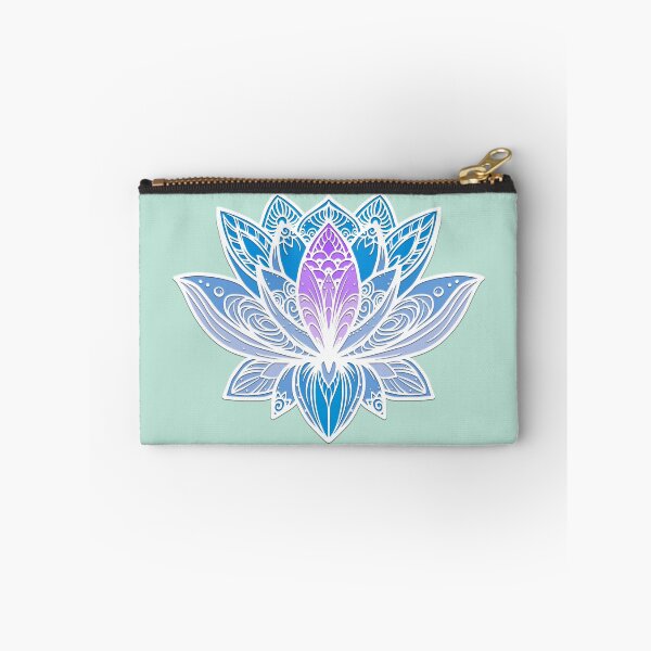 Item preview, Lotus Mandala (Blue and Purple) designed and sold by squishyrainbow.