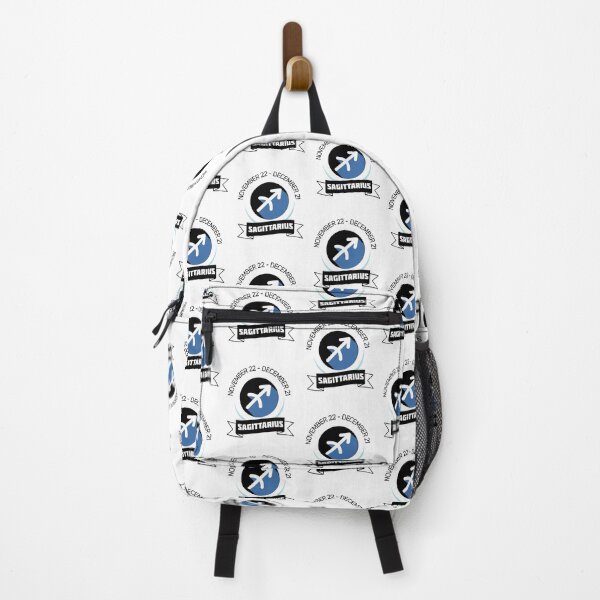 Item preview, Sagittarius Zodiac sign blue and black Design designed and sold by Archer25.