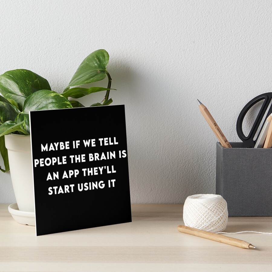 Item preview, Art Board Print designed and sold by RecoveryTees.